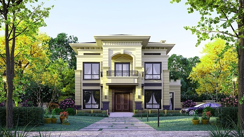 翠屏乡村别墅的墙壁通常用什么砖砌？